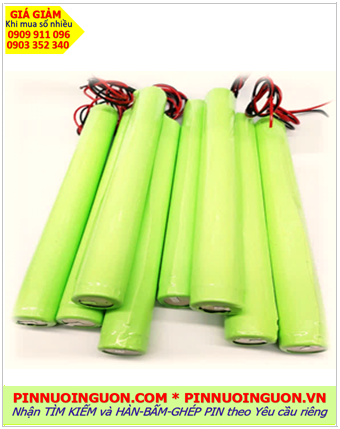 Pin đèn thoát hiểm Paragon 6v D5000mAh; Pin đèn sự cố khẩn cấp Paragon 6v D5000mAh